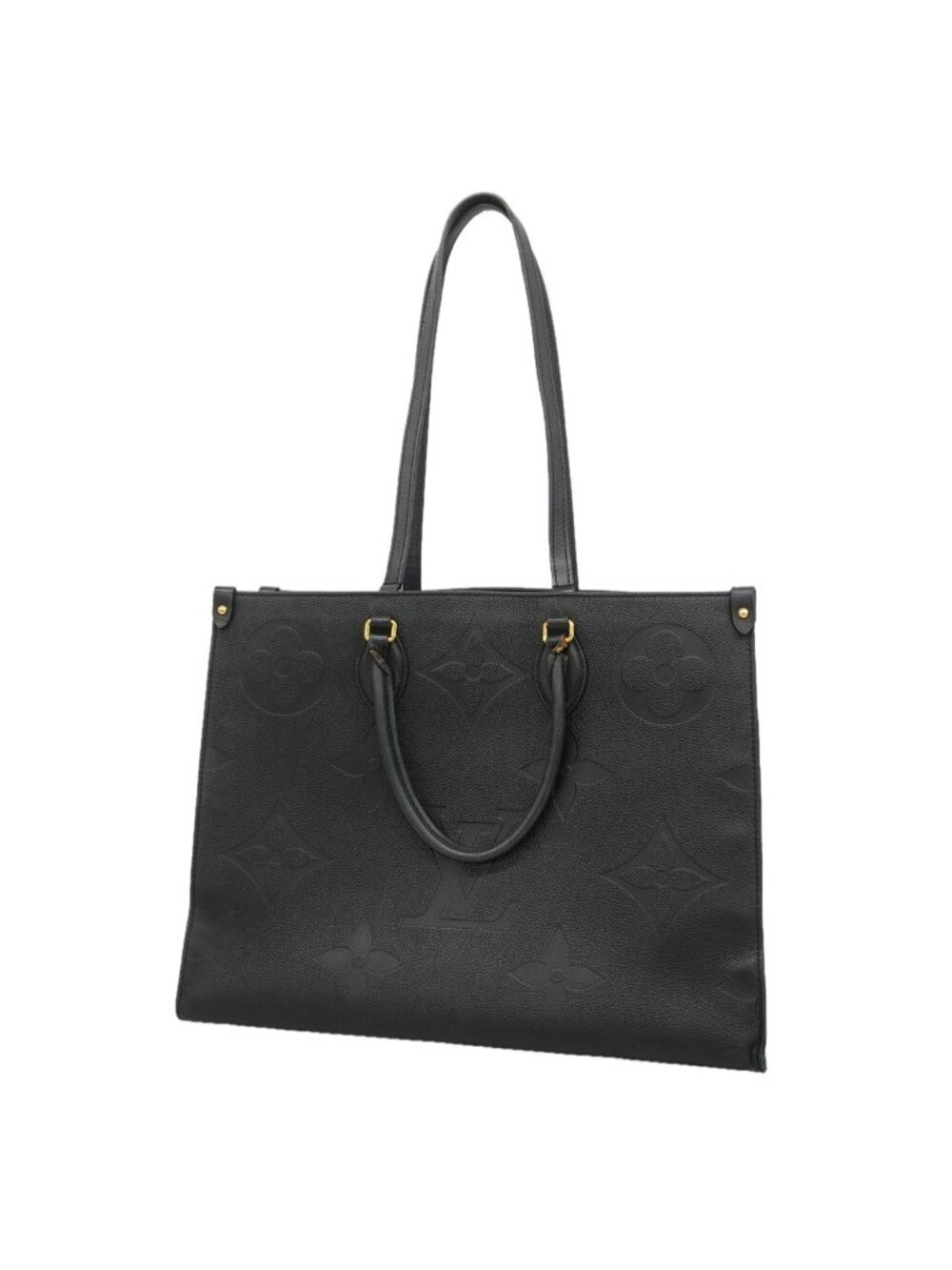 Louis Vuitton Tote Bag Monogram Empreinte On The Go GM Noir 2-Way